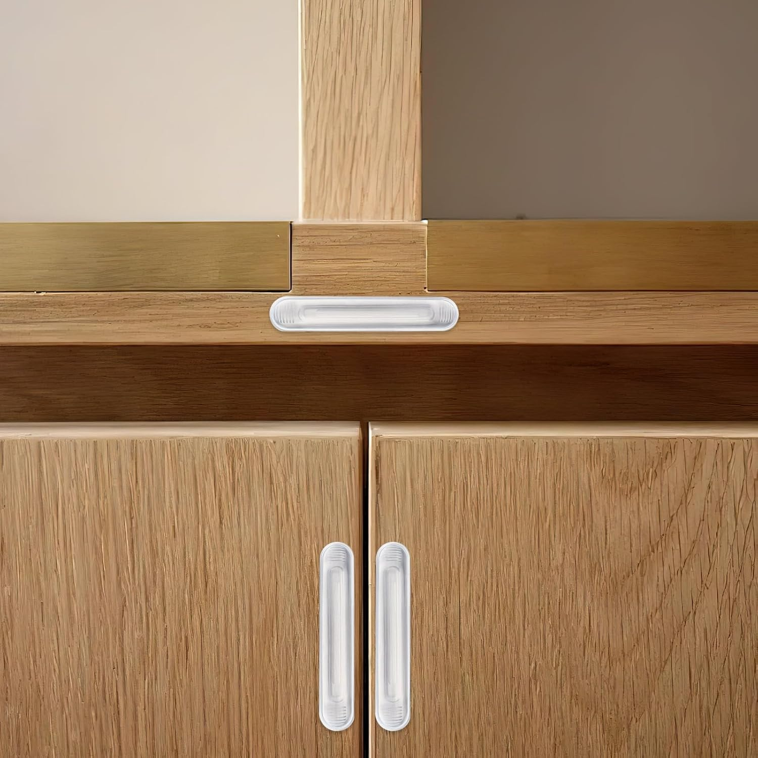 8 PCS Wall Protector from Chair Back, Clear Furniture Bumpers, Silicone Wall Protector for Drawers, Shower Doors, Car Door Guards, Toilet Lids image number 5