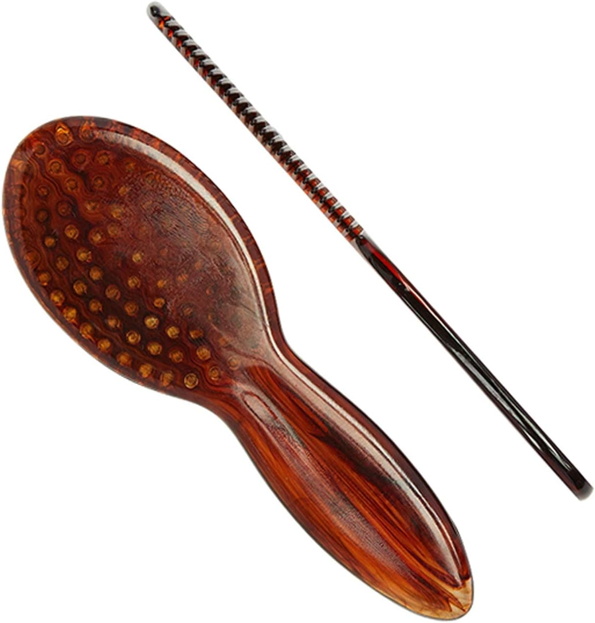 Kent Tortoise Shell Effect Baby Brush and Comb Set