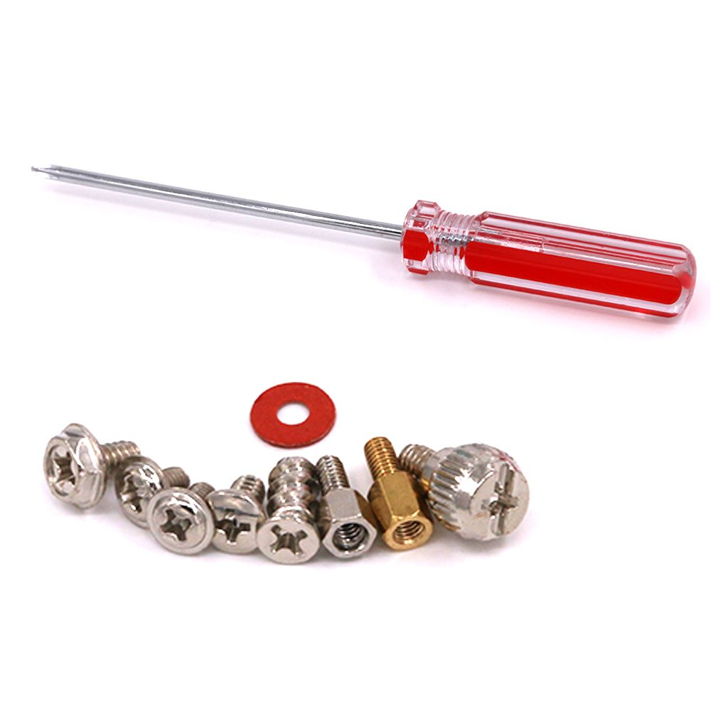 Glarks 660-Pieces Phillips Head Computer PC Spacer Screws Assortment Kit for Hard Drive Computer Case Motherboard Fan Power Graphics (Extra: Phillips Screwdriver) image number 5