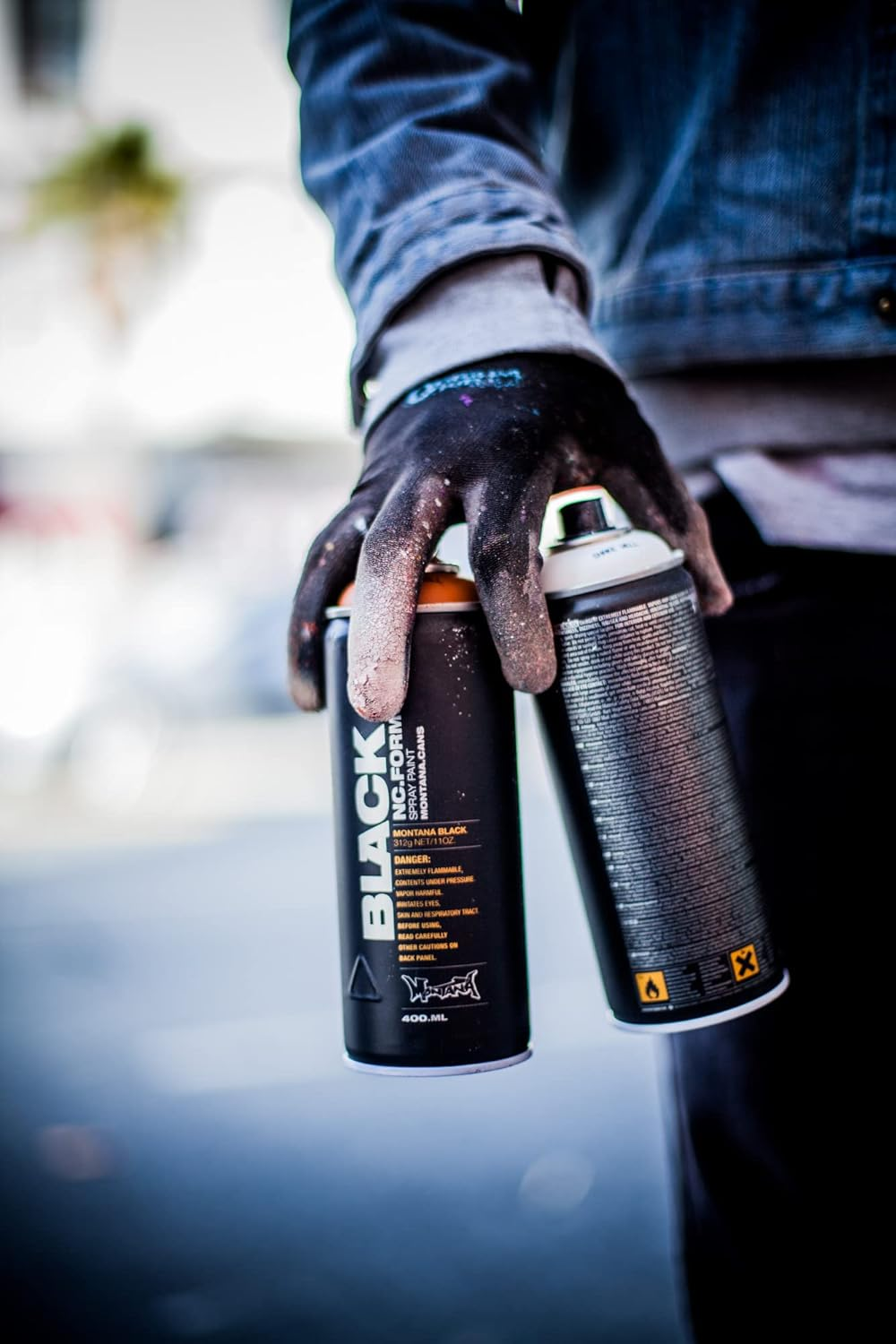 Montana Can Black Spray Paint, Ant, 400 Ml image number 1