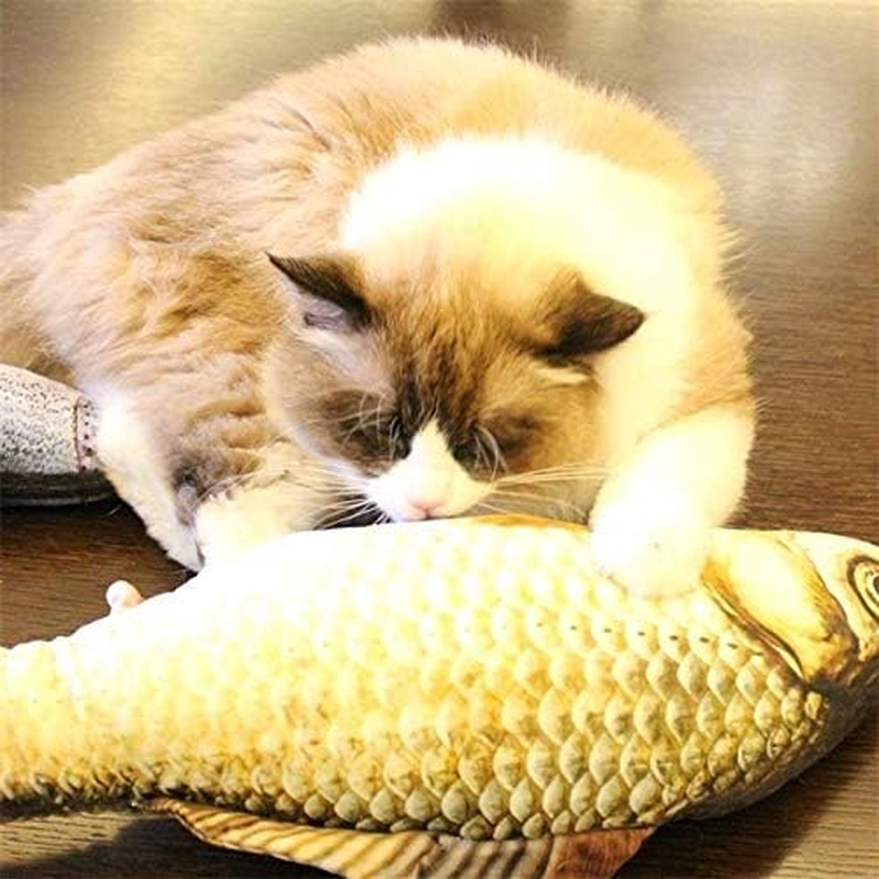 Pet Toys Simulation Fish Toy Funny Cat Toy Fish Stuff Scratching Post Board Toy, Large Size: 57.0 X 22.0 X 13.0Cm Pet Toys image number 3