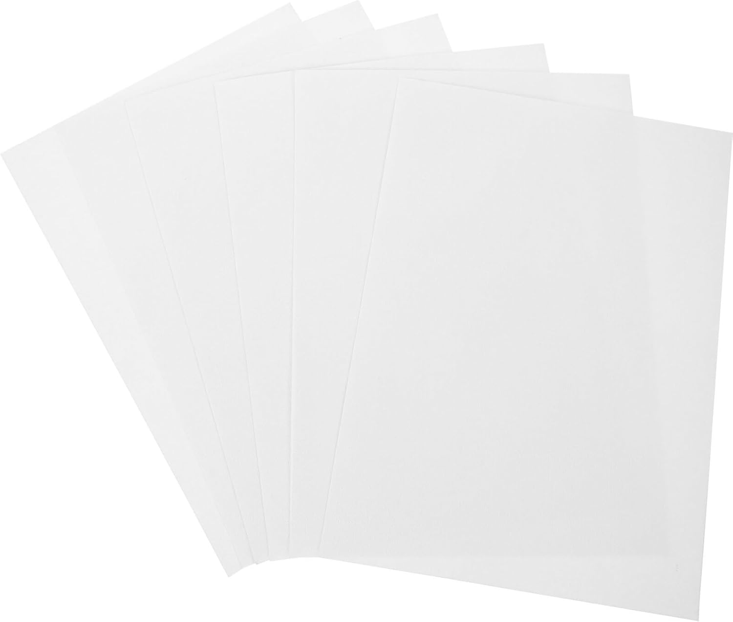 COHEALI Water Soluble Embroidery Stabilizer: 6Pcs Stick and Stitch Embroidery Paper A5 Printable Wash Away Paper Stabilizer for Print or Draw Patterns Hand Machine Embroidery image number 1