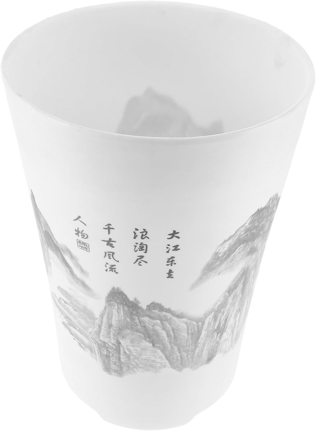 Landscape Resin Flower Pot Herb Planter Plant Pot for Indoor Plants Water Drainage and Airflow image number 4