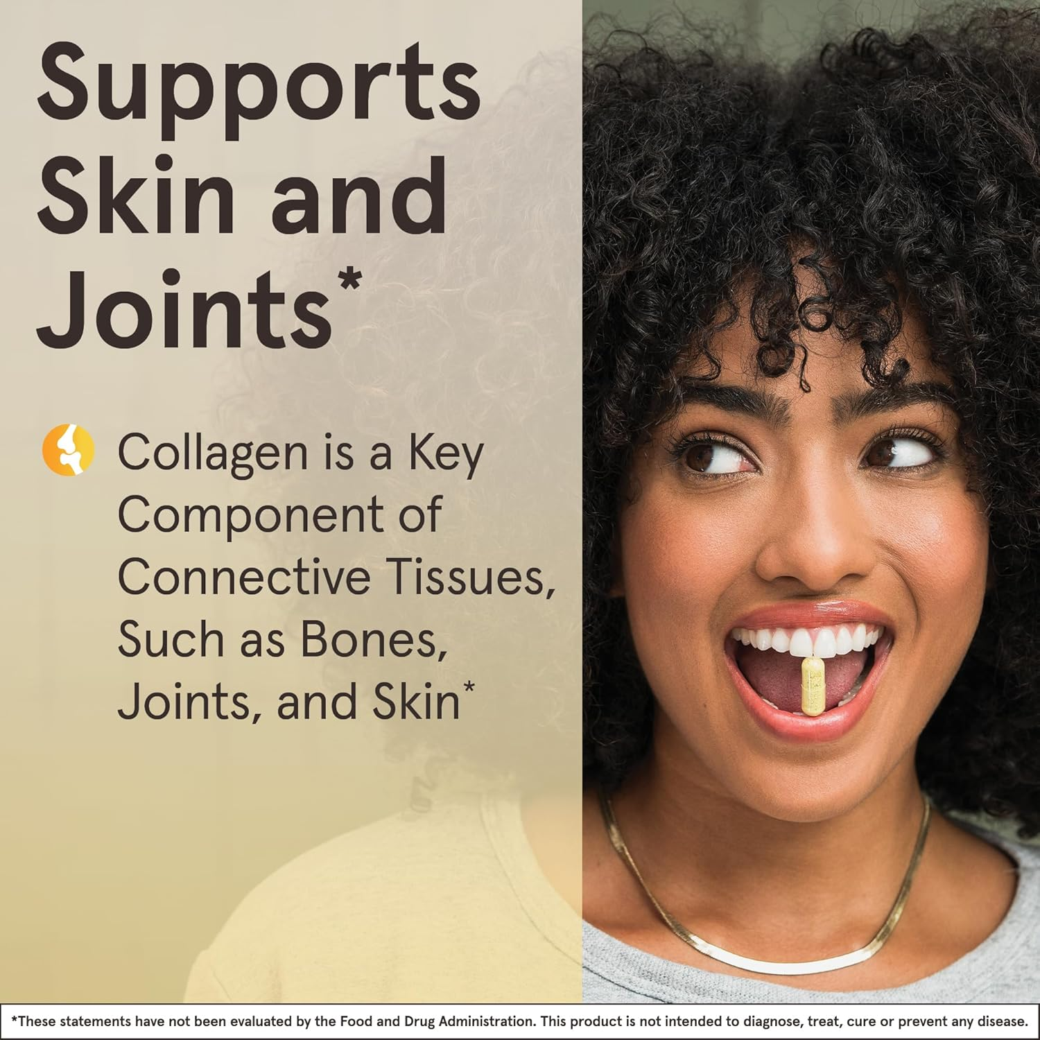 Jarrow Formulas Type 2 Collagen, Supports Skin and Joints, 500 Mg, 60 Caps image number 6