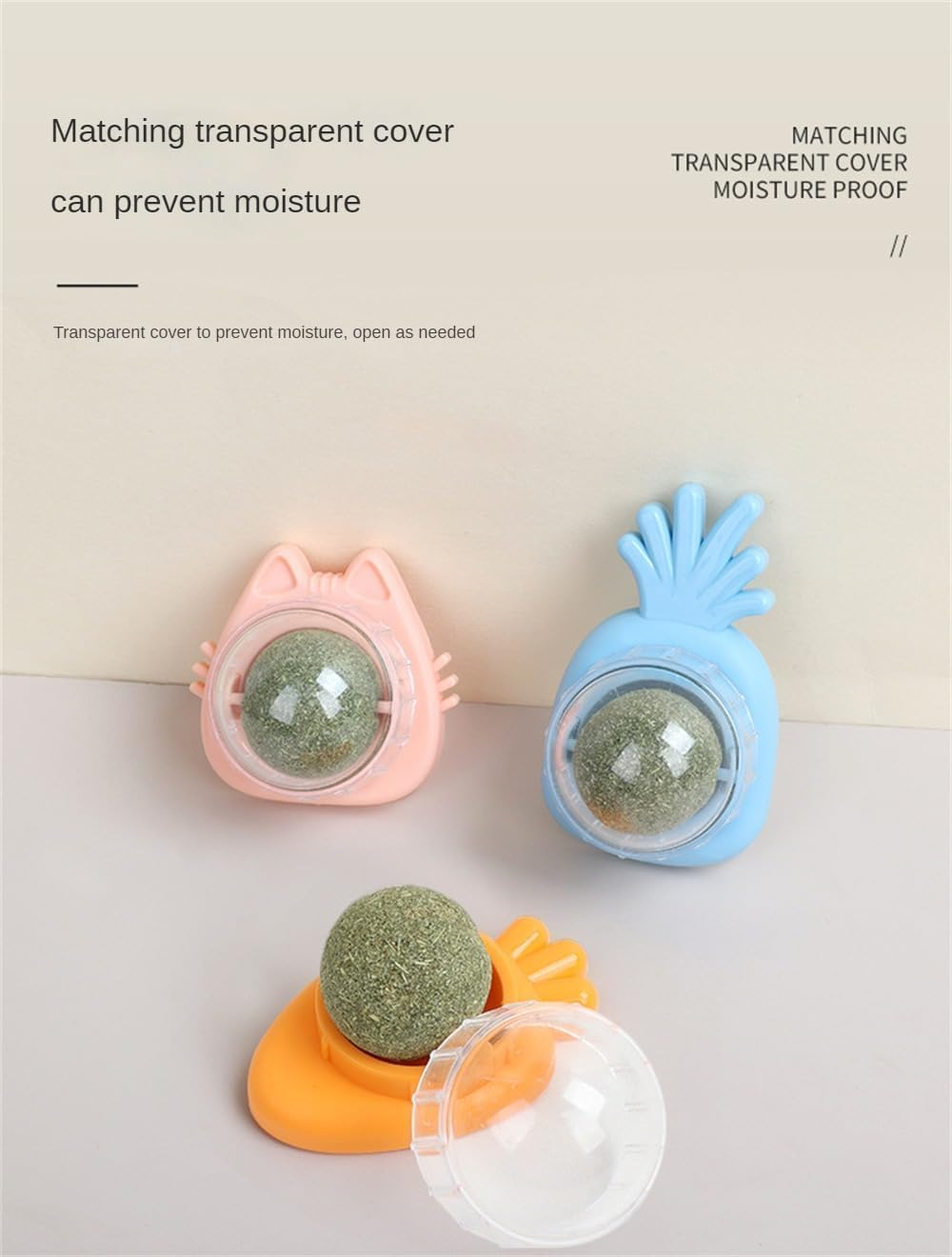 9 Pack Catnip Toys, Catnip Ball Cat Feather Toy for Cats Lick, Teeth Cleaning Dental Edible Kitty Toys,Natural Rotatable Cat Treat Toys for Indoor Cats