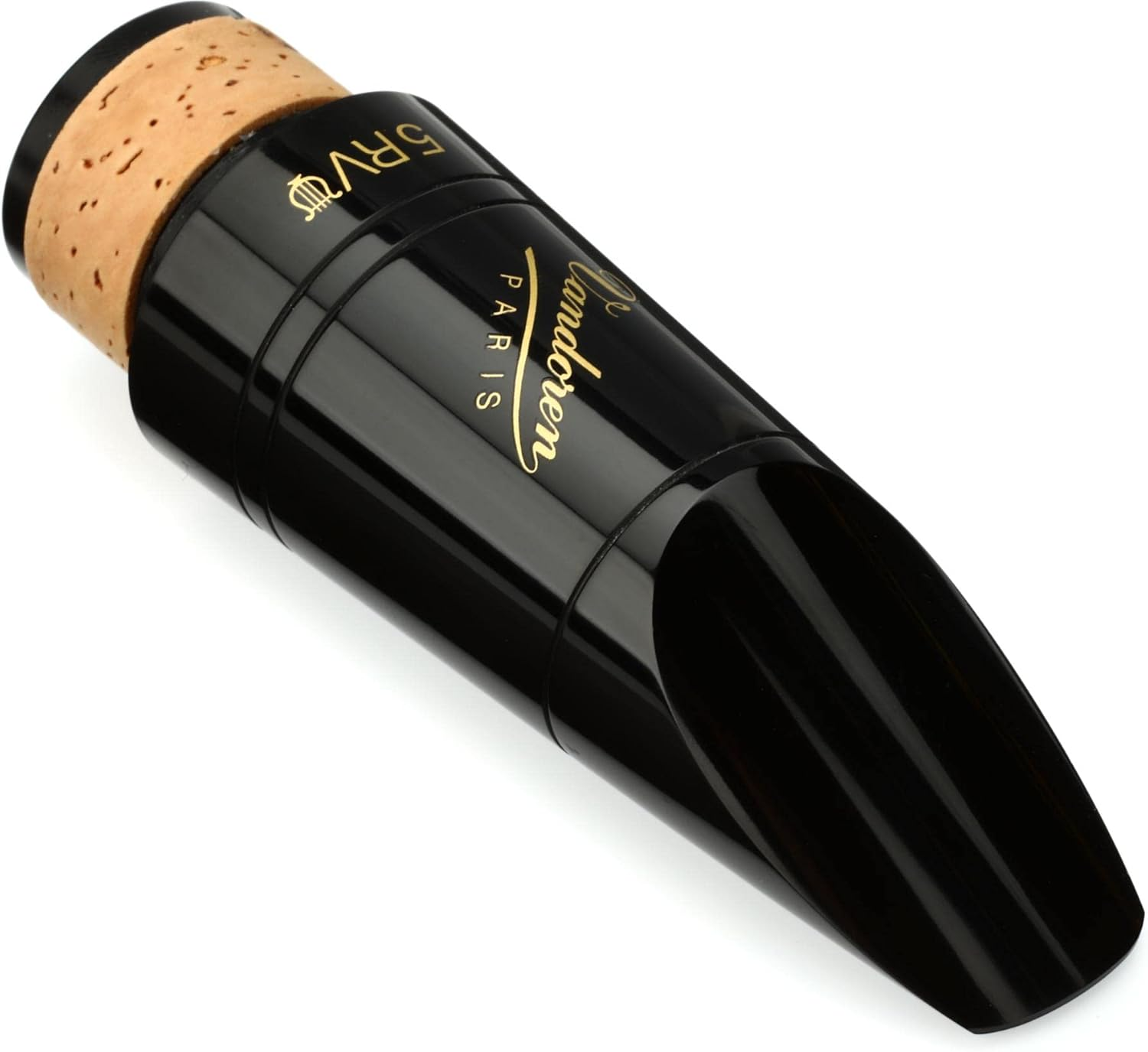Vandoren 5RV Lyre Profile 88 BB Flat Clarinet Mouthpiece, Black image number 2