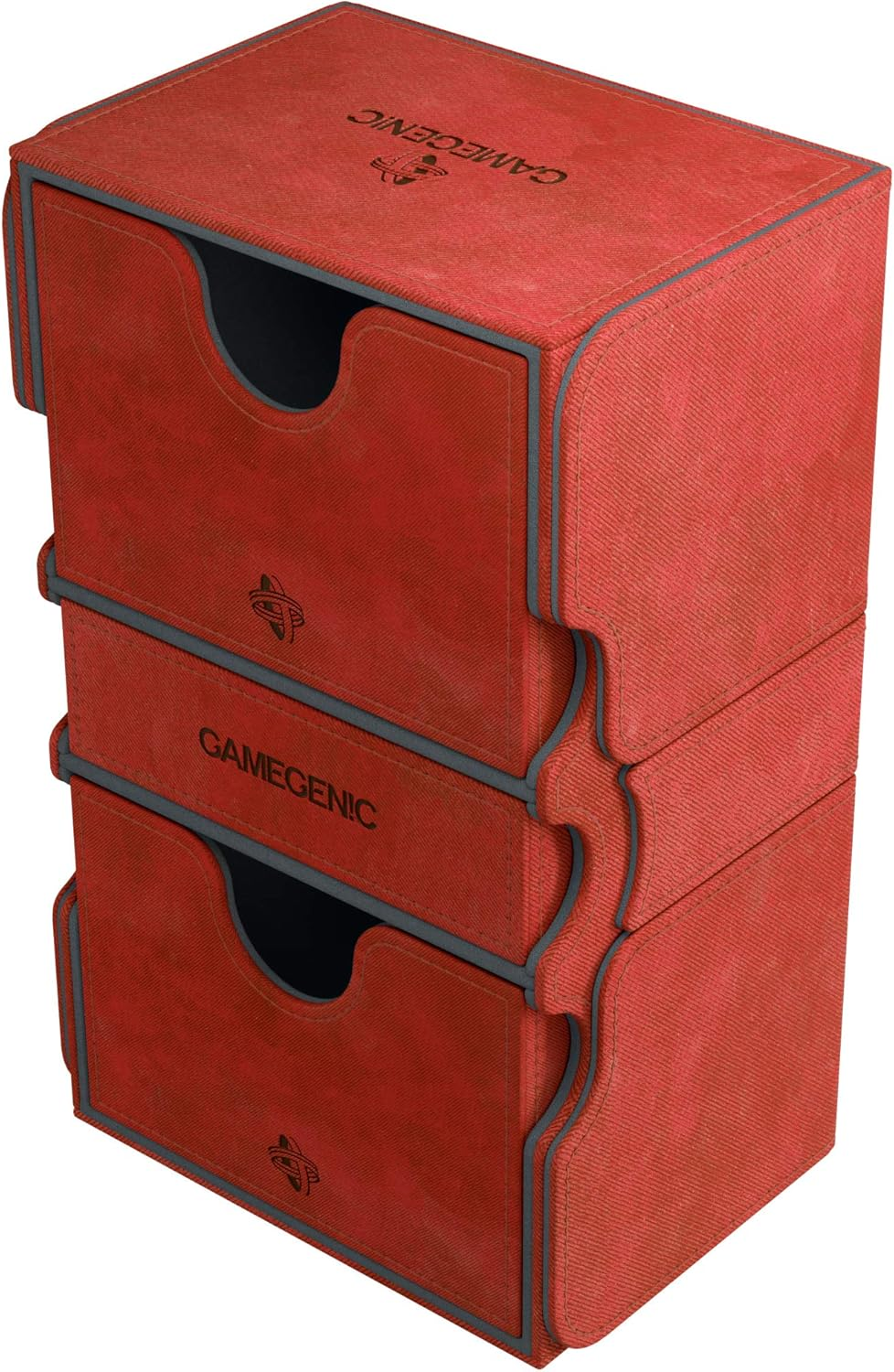 Gamegenic GG2026 Convertible Stronghold Deck Box Holds 200 Sleeves, Blue image number 1