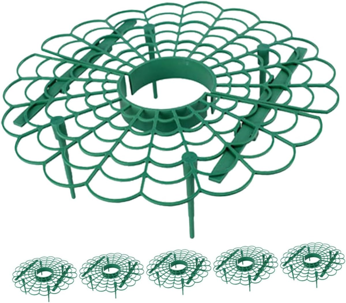 MINAOLULUS 6Pcs Strawberry Support Rack Strawberry Holder for Improved Air Circulation for Balcony Gardening and Plant Growth image number 2