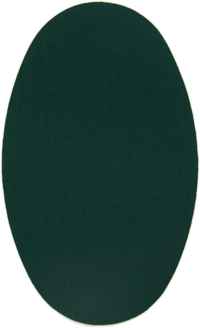6 Units Dark Green Iron Knee Patches to Protect Your Clothes and Repair Pants, Jackets, Sweaters, Shirts. 6 Units.3 X 4 Inches. RP36 Units image number 4