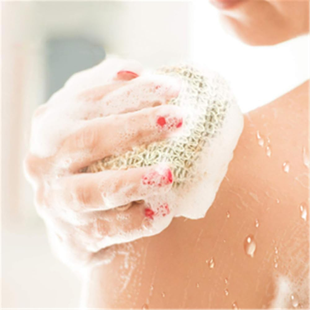 8 Pcs Natural Sisal Soap Saver Bag for Soap Bar Organic Soaps Pouch for Exfoliating Lathers and Air Dry Soap Bar Shower Soaps Saver Bag image number 4