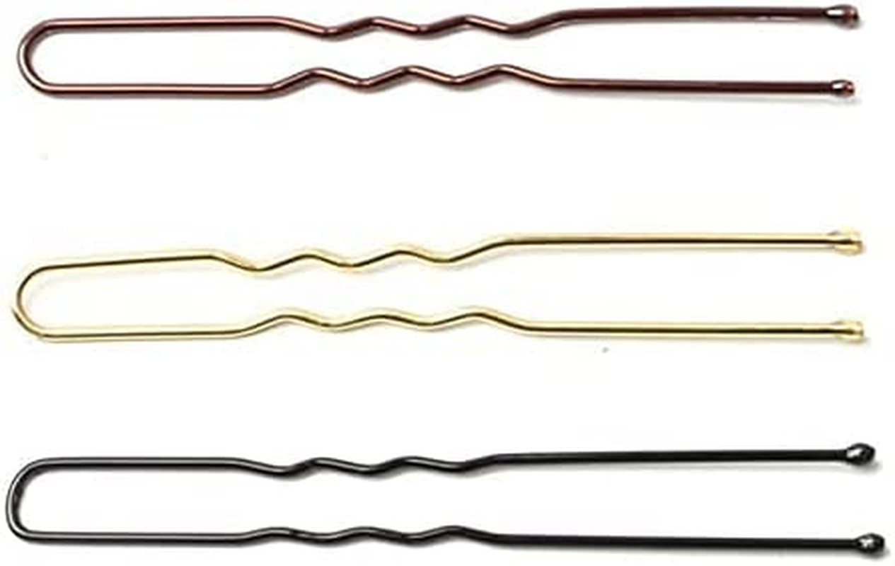 150Pcs Hair Pins for Buns U Shaped Hair Pins for Women Girls with Storage Box (2.4 Inch）