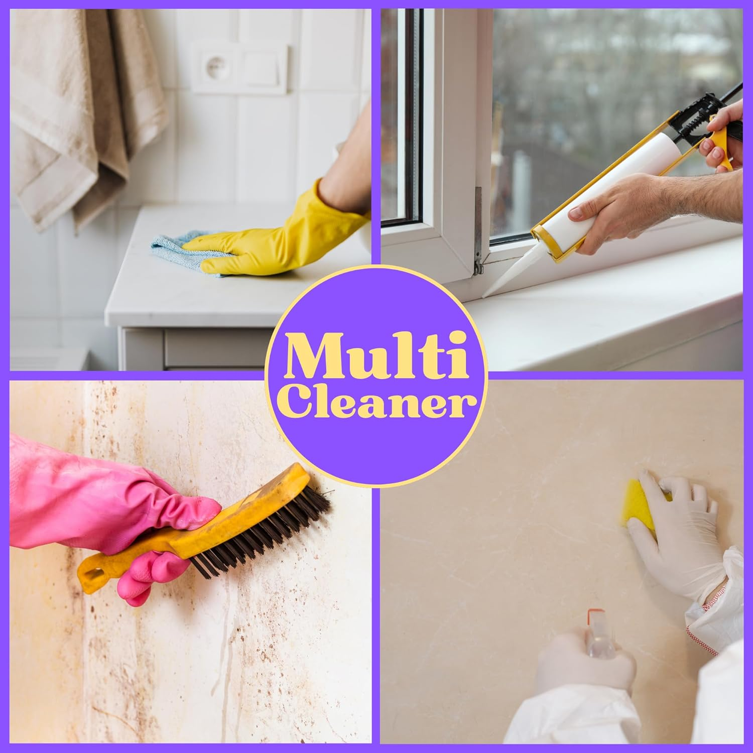 100% Pure Acetone Gel Acrylic Nail Polish Soak off Remover 250Ml and 100% Pure Isopropyl Alcohol IPA Cleaner & Rubbing Alcohol 250Ml | Heavy-Duty Multi-Purpose Cleaner & Disinfectant