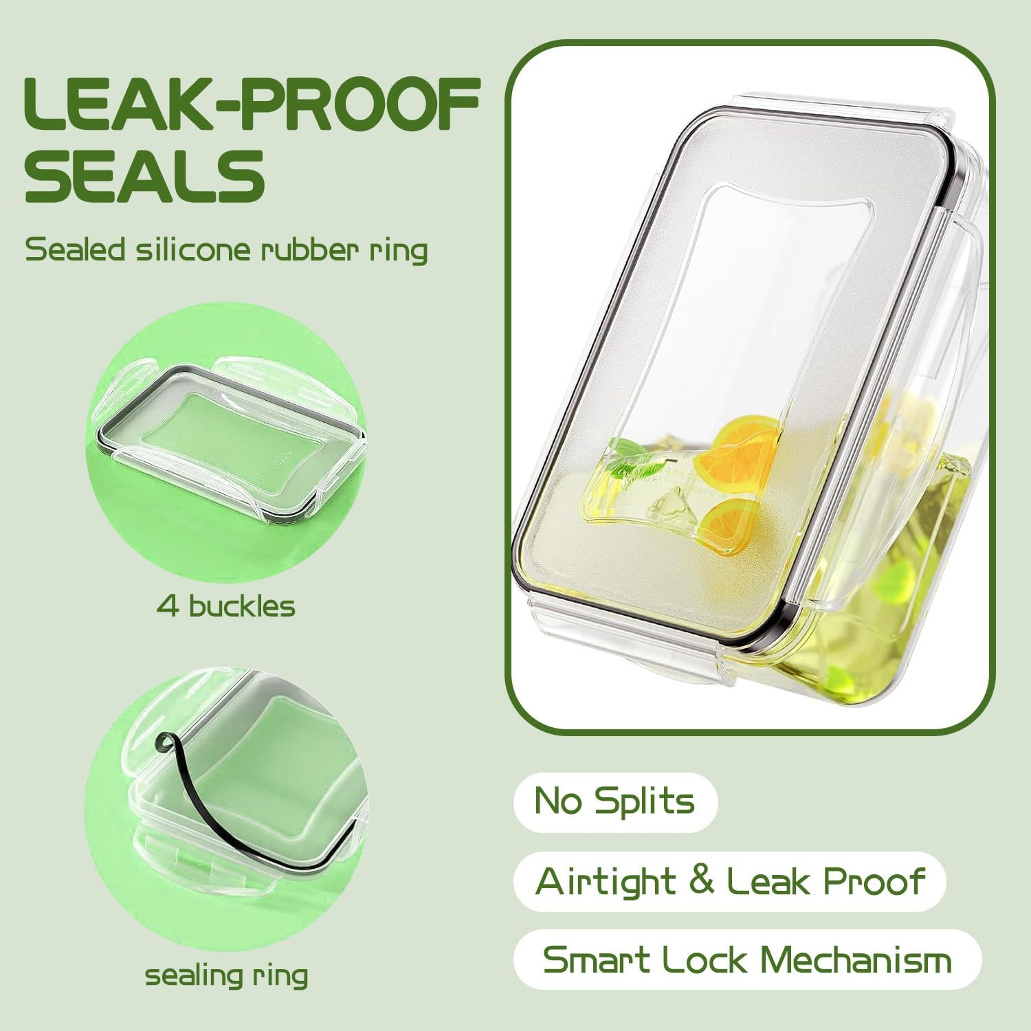 44 Pcs Food Storage Containers with Lids Airtight (22 Containers&22 Lids), Plastic Food Containers for Pantry&Kitchen Storage, Bpa-Free, Leak Proof,Microwave and Dishwasher Safe, Includes Labels&Pen image number 5