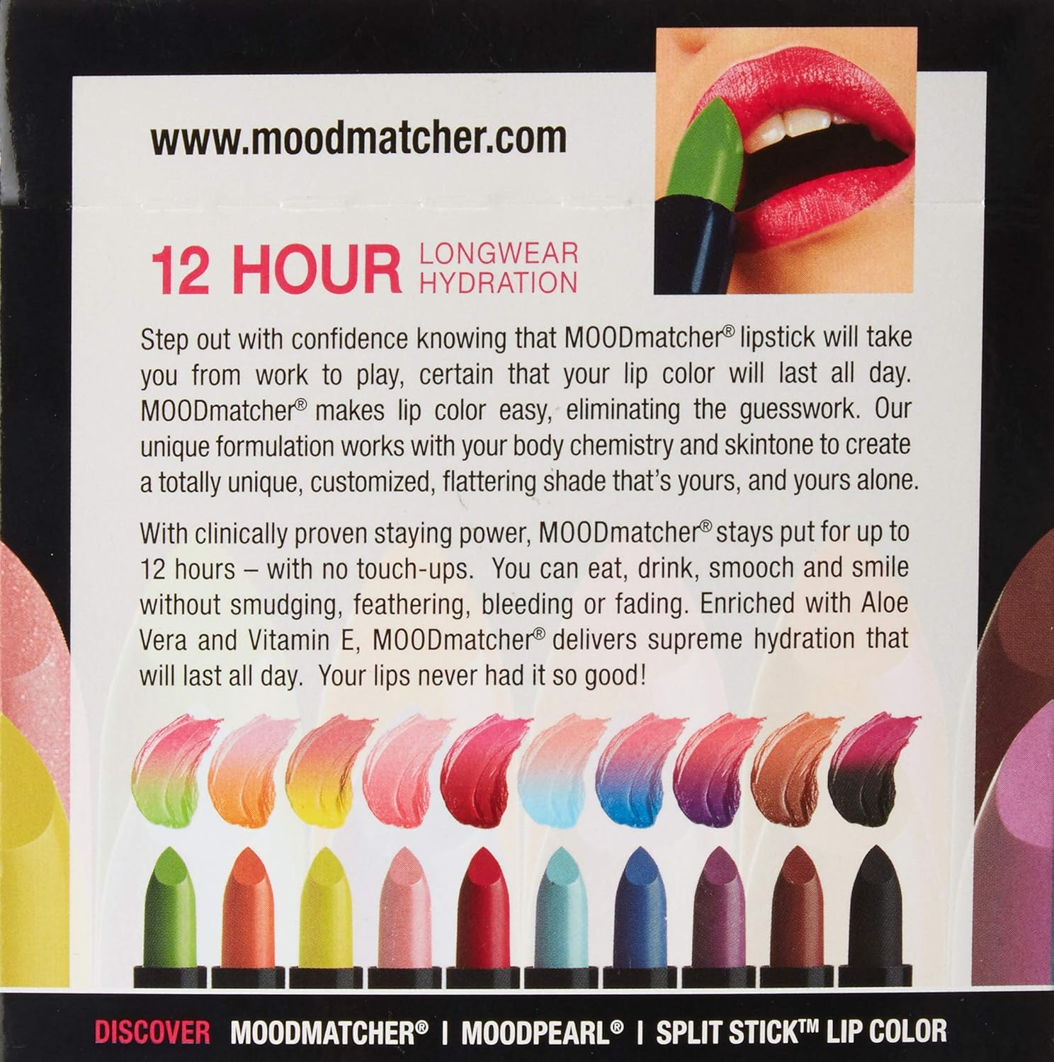MOOD MATCHER Lipstick, 10Pc Collection image number 1