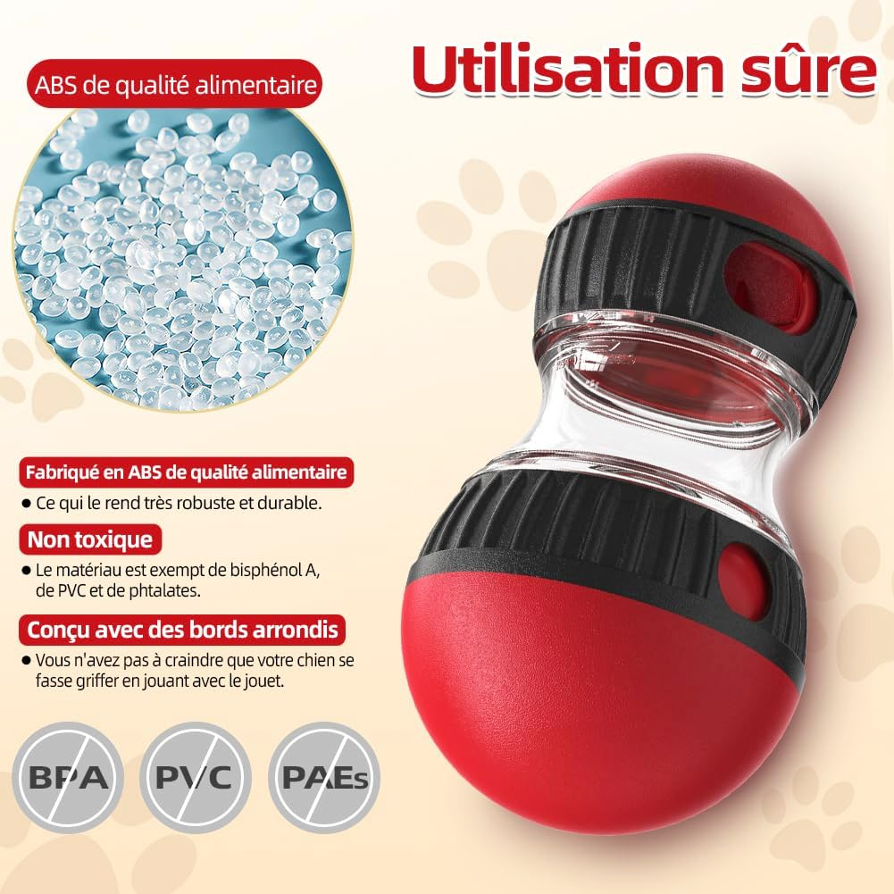 CAROZEN Dog Toy for Intelligence, Slow Feeder for Dogs to Improve Digestion, Fun Toy for Dogs for Food Release image number 2