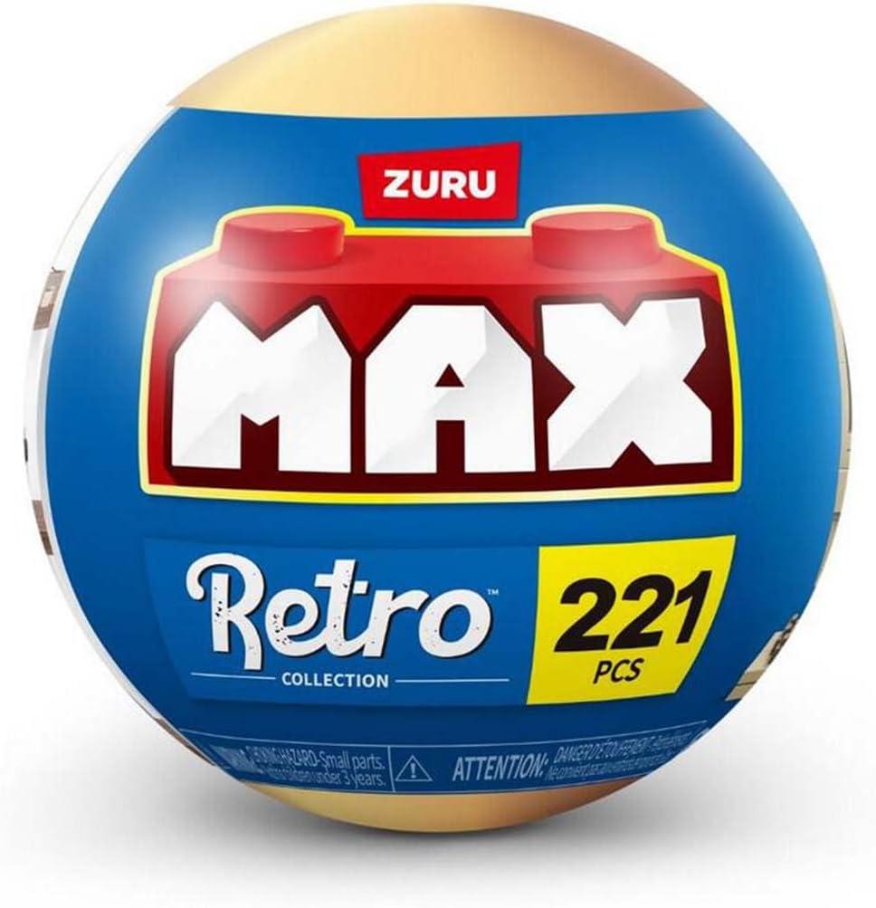 Zuru MAX Premium Retro Series - 221 Pieces - Ages 8+