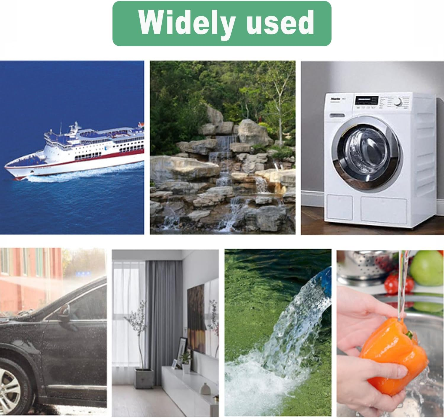 BEANPRECOY Clear PVC Tubing 6Mm ID X 8Mm OD X 1M Clear PVC Hose Flexible Tubing for Aquariums/Garden Pumps/Air Compressors, Weatherproof Water & Air Transfer Pipe image number 5