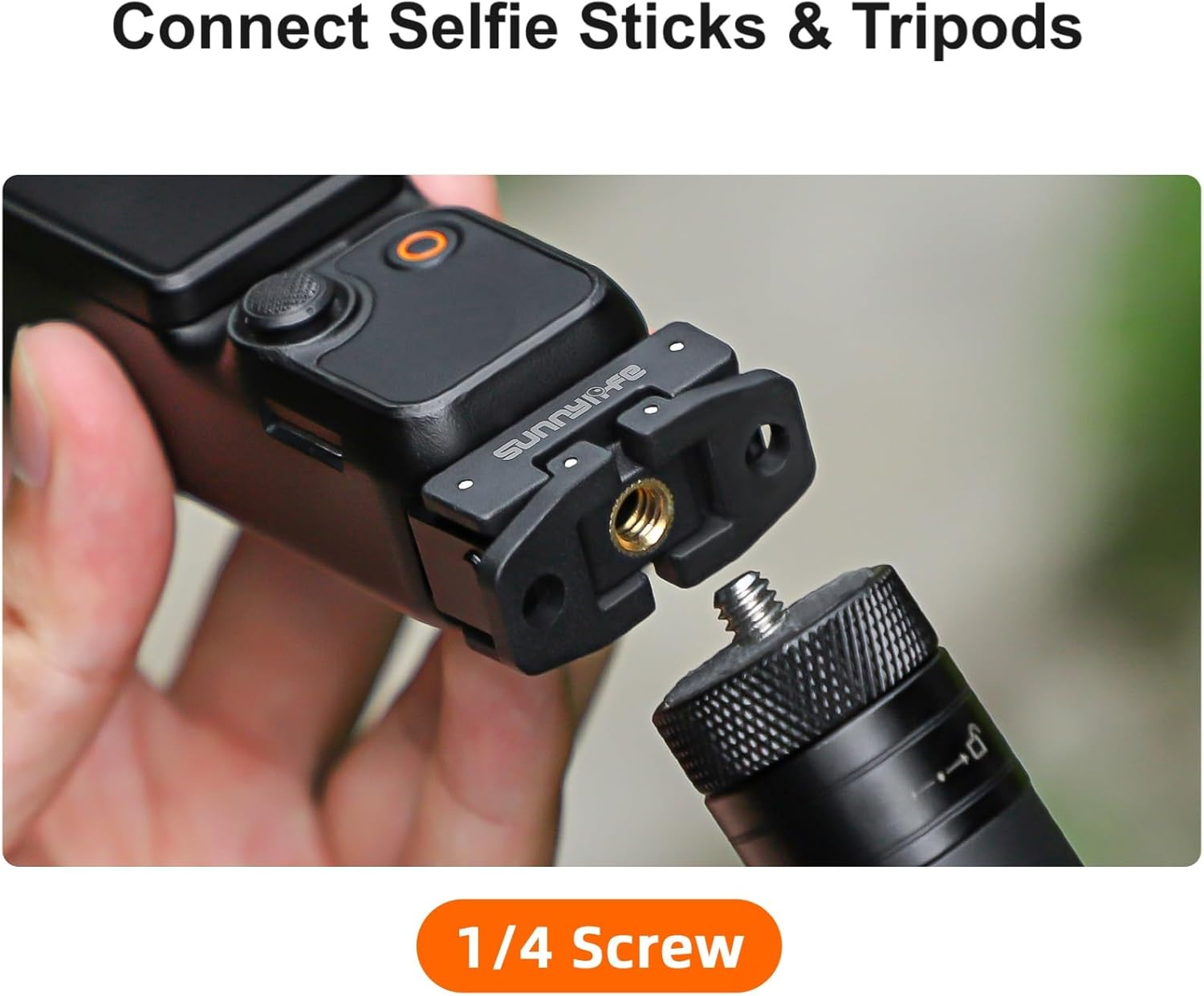 Camgo Osmo Pocket 3 Camera Mount Adapter for Universal Accessories image number 3