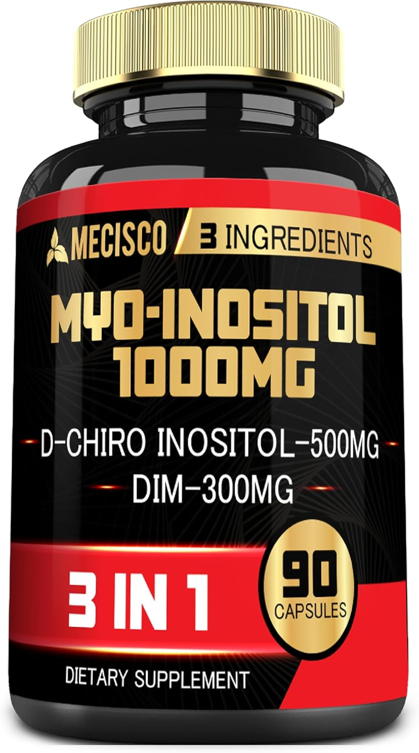 3In1 Myo-Inositol & D-Chiro Inositol Supplement with DIM - Women'S Wellness, Cycle Regularity, Cellular Health - 90 Capsules Supply 30 Days image number 4