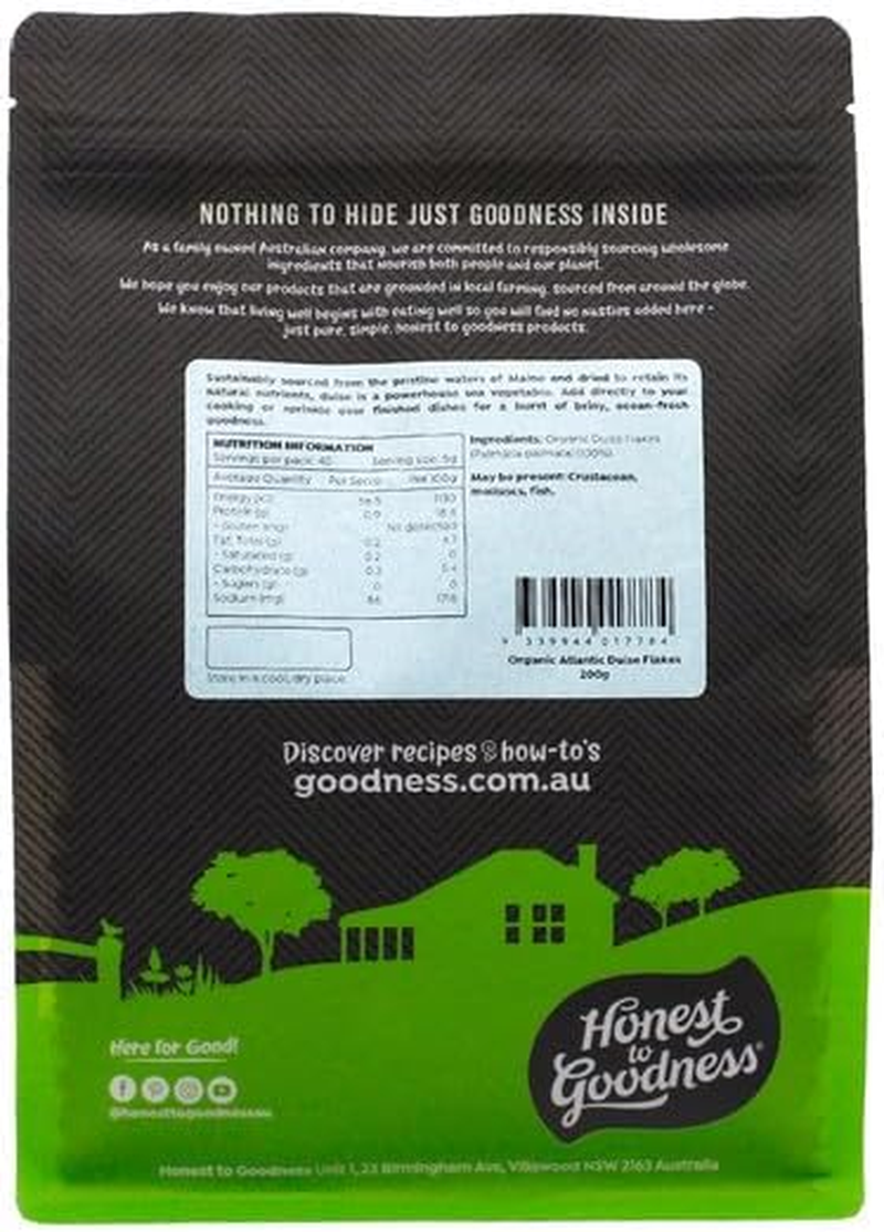 Organic Atlantic Dulse Flakes 200G image number 2