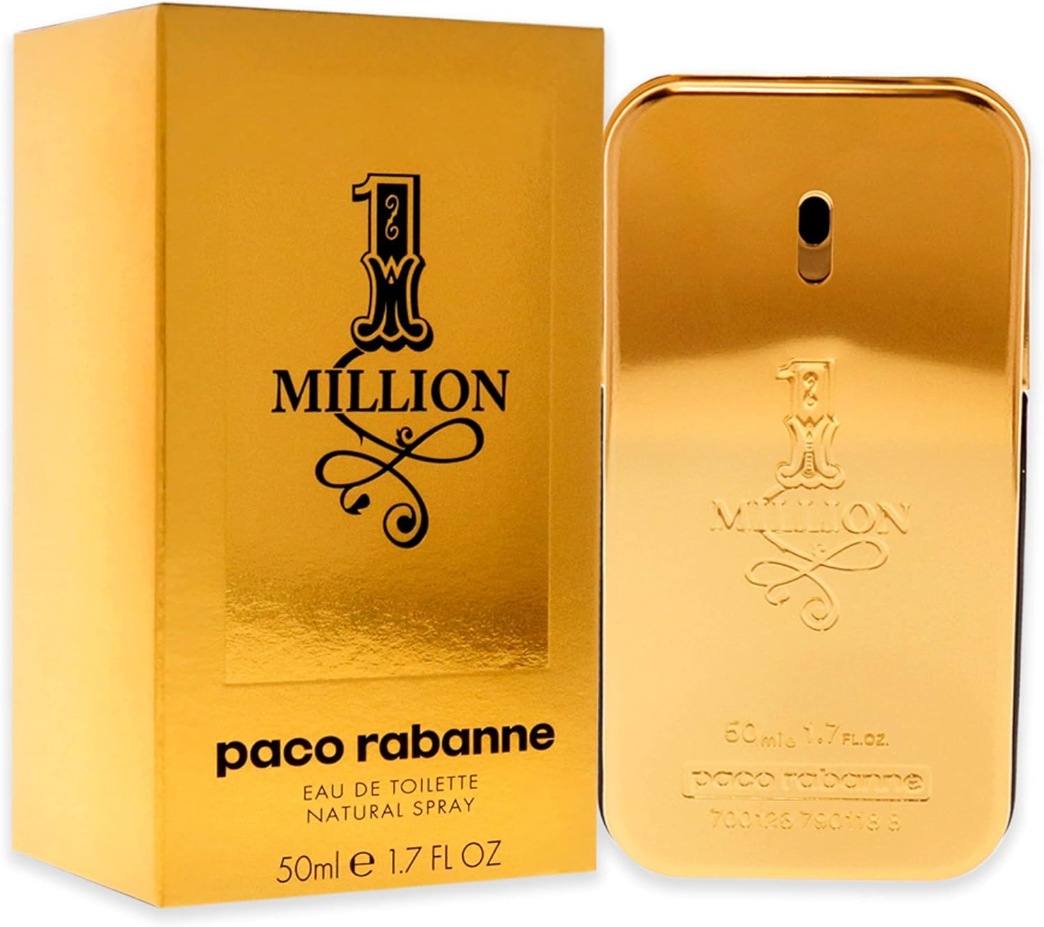 Paco Rabanne 1 Million Eau De Toilette for Men, 50 Ml image number 4