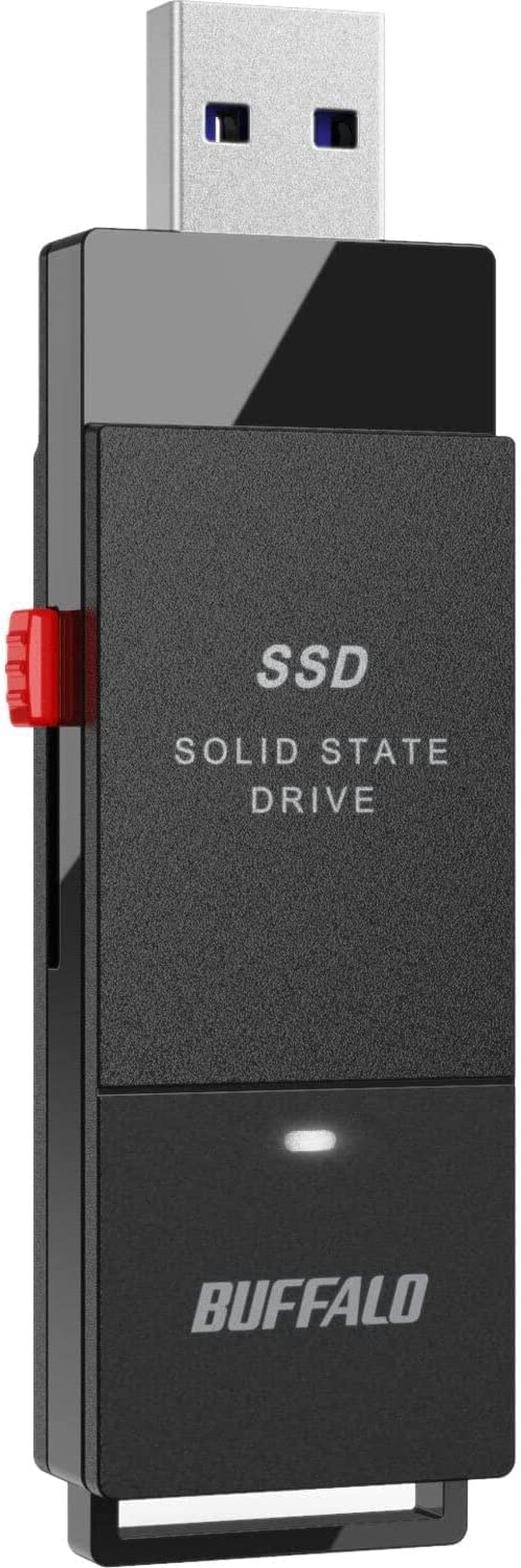 Buffalo 500GB Ssd-Put Portable SSD - USB 3.2 a & C Compatible Solid State Drive External Storage image number 6