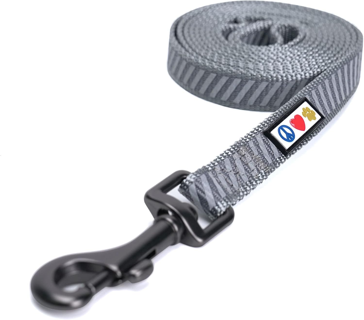 Pawtitas Traffic Puppy Leash Reflective Dog Leash Comfortable Handle Highly Reflective Threads Heavy Duty Dog Training Leash 6 Ft Dog Leash Extra Small Xs/Small S Orange