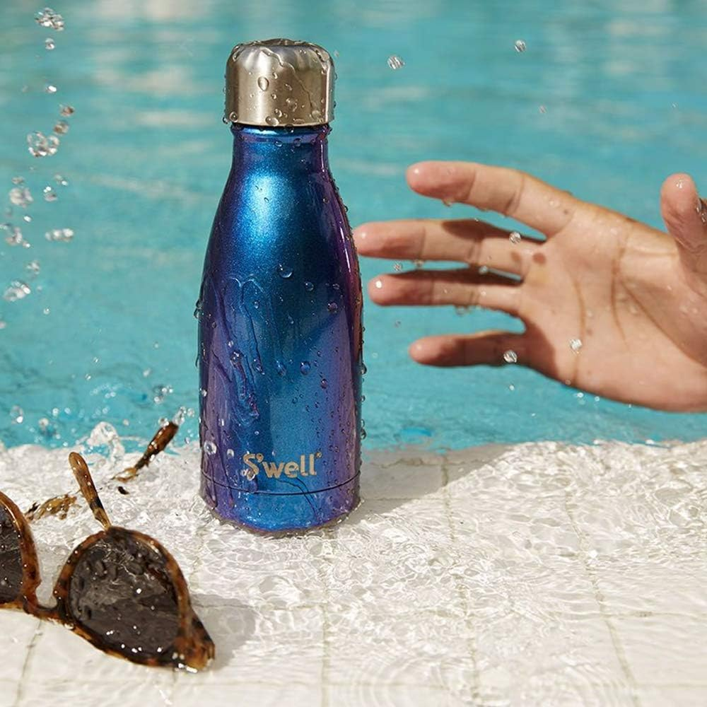 S'Well Stainless Steel Water Bottle, 25Oz, Neptune, Triple Layered Vacuum Insulated Containers Keeps Drinks Cold for 48 Hours and Hot for 24, BPA Free, Perfect for on the Go image number 7