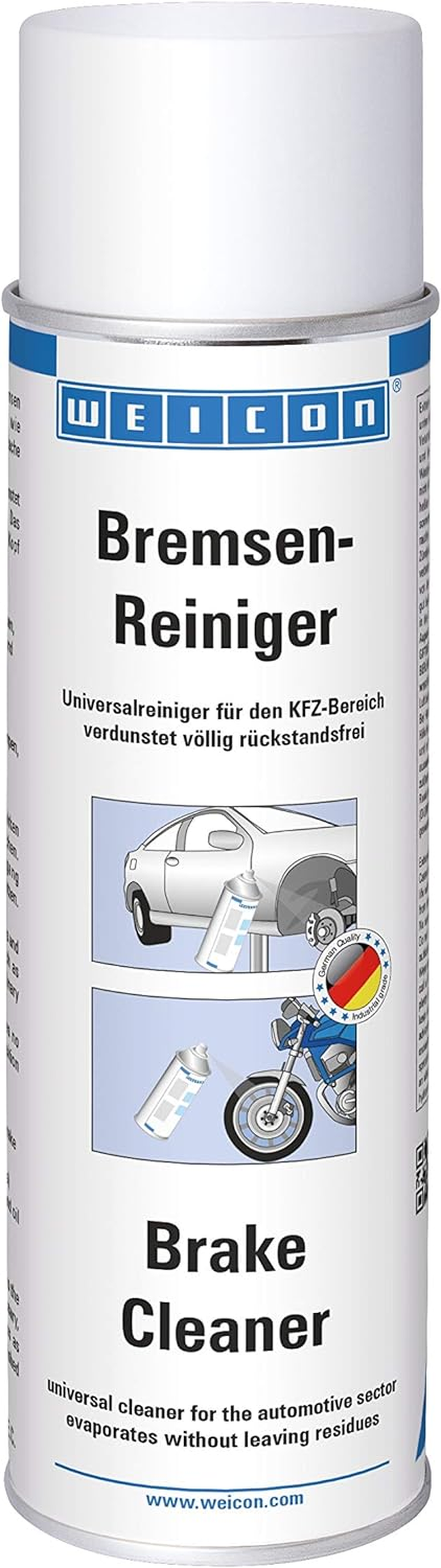 WEICON Brake Cleaner | 500 Ml | Transparent Universal Cleaner for Cars | Clean Brake Pads on Cars, Motorbikes, Bicycles image number 2