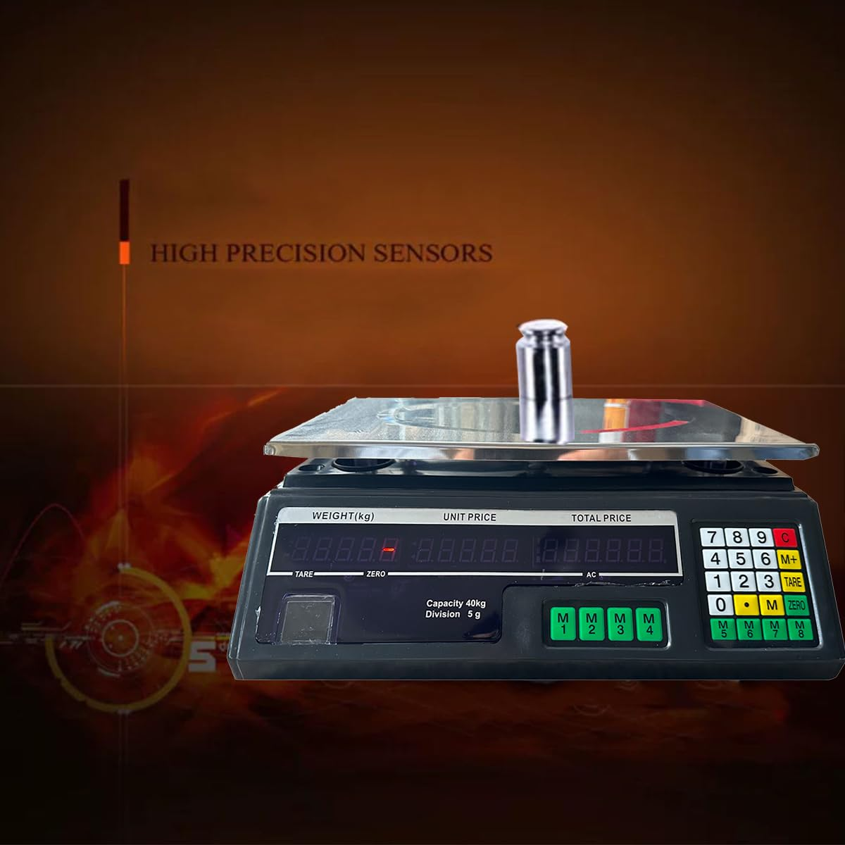 40KG Digital Kitchen Scale Electronic Scales Shop Market Commercial image number 2