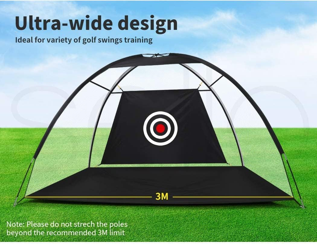 Centra Golf Putting Mat Net Practice Training Indoor Outdoor Portable Netting image number 5