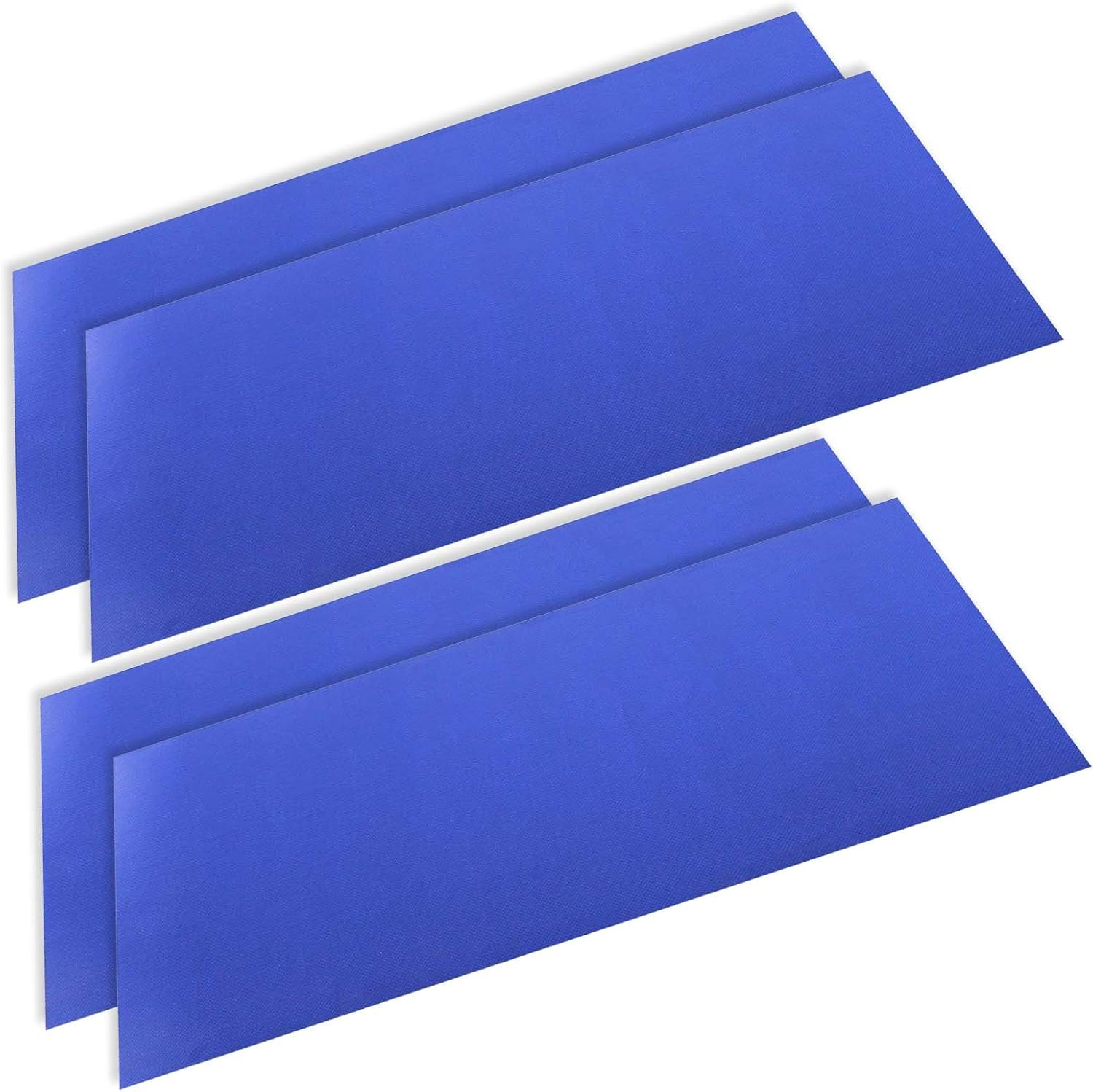 SPARES2GO Defrost Fridge Freezer Mat Durable Anti-Frost Fridge Shelf Drawer Liner (50Cm X 25Cm, Pack of 4) image number 6