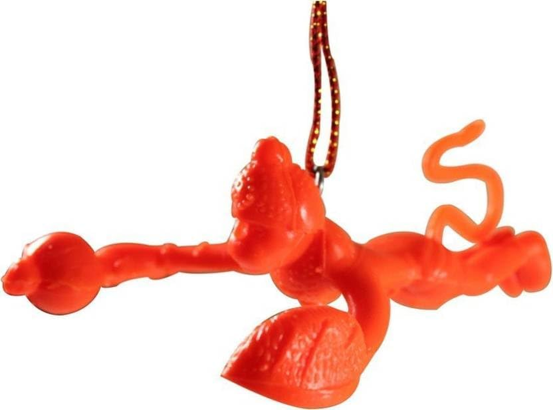 Car Flying Hanging Hanuman Ji God Idol (Orange) Car Hanging (Pack of 1)