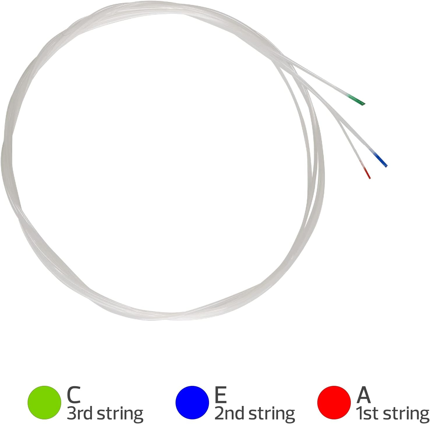 Aquila 5U Aquila Soprano Ukulele Set, Deep G Tuning 5U, New Nylgut, Key of C, GCEA, G String, String Length 60 Cm image number 1