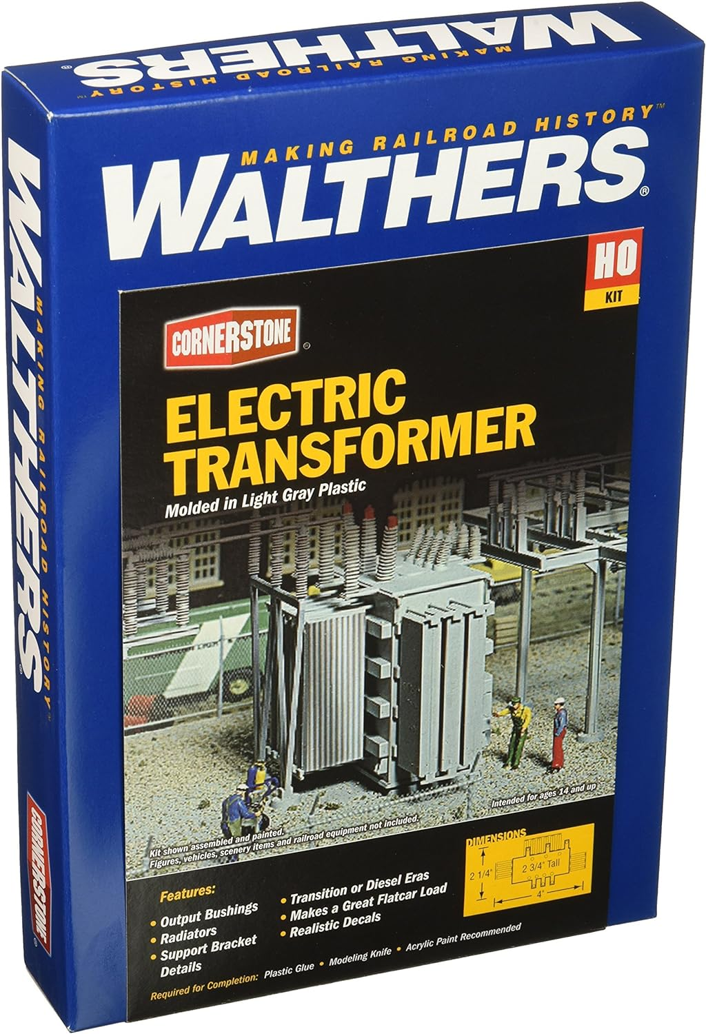 Walthers Cornerstone HO Scale Model Transformer Toy image number 1