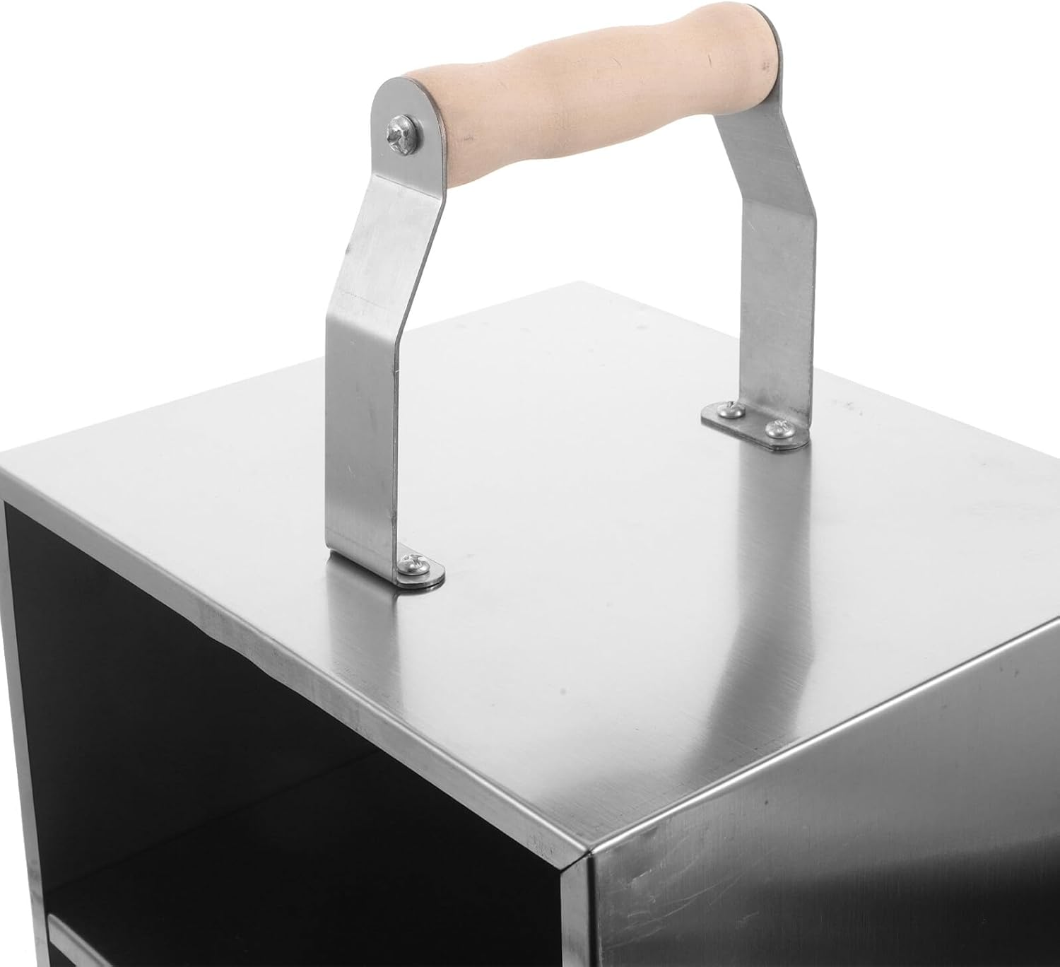 Barbecue Charcoal Bucket Handle, Outdoor Charcoal Transport Case for Grilling, Portable Coal Holder for Camping and BBQ image number 2