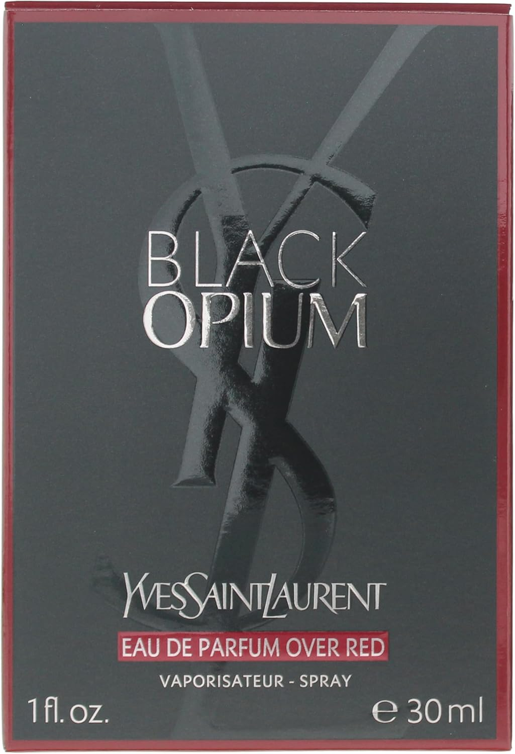 Yves Saint Laurent - Black Opium Eau De Parfum over Red 30Ml image number 1
