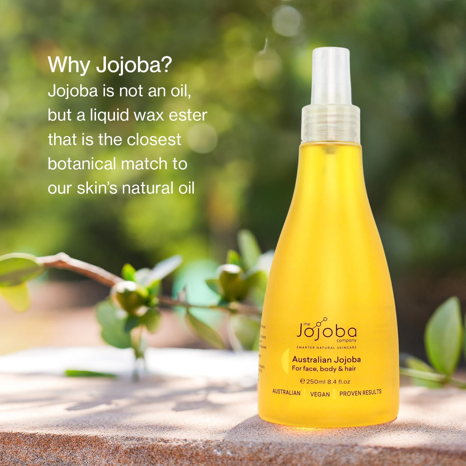 Jojoba Cold Pressed Natural Oil for Face Hair & Body 250Ml image number 3