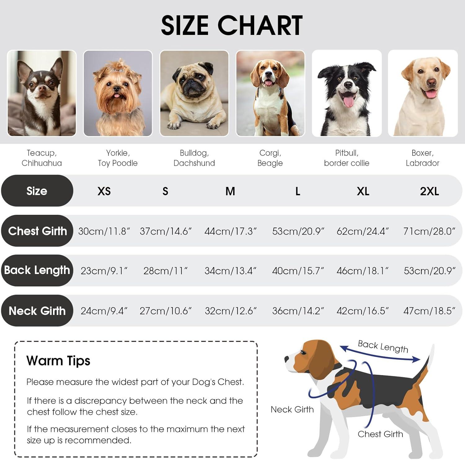 Queenmore Sweater for Small Dogs, Warm and Soft Turtleneck Dog Jumper for Maltese, Pomeranian, Poodle, Shih Tzu (Grey, S) image number 4