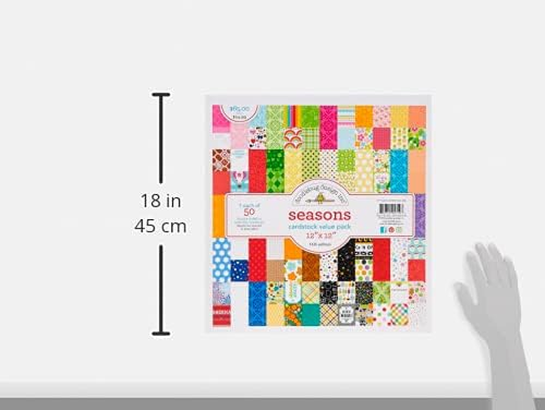 DOODLEBUG 5719 Value Kit Cardstock 12"X12", 50 Sheets image number 2