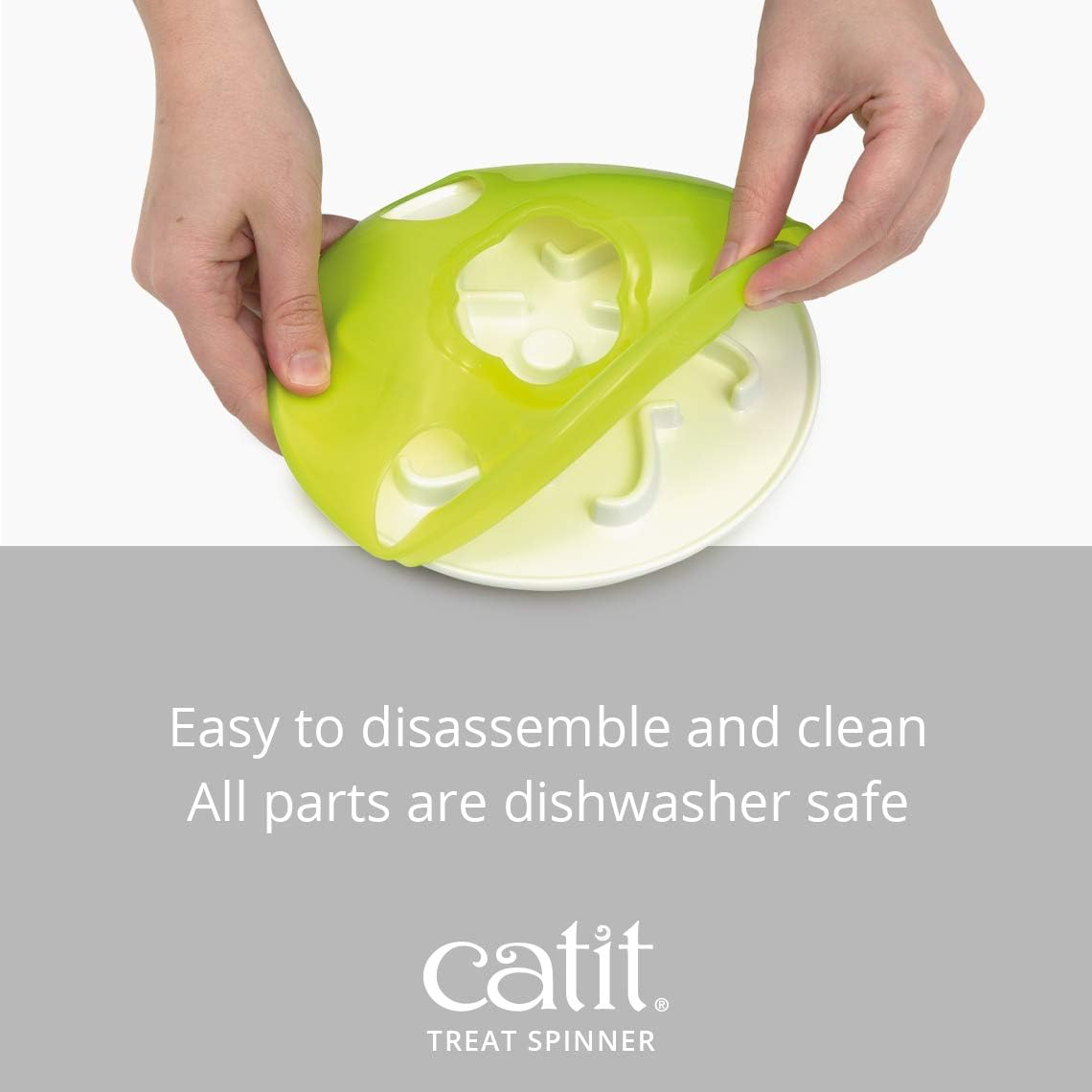 Catit Cat Play Treat Spinner, Interactive Cat Toys image number 3