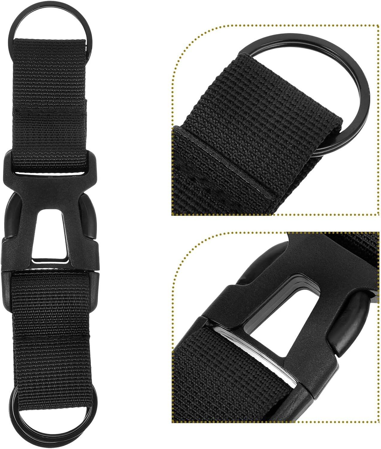 ORFOFE Adjustable Travel Luggage Strap with Buckle for Suitcases Lightweight Outdoor Belt for Secure Packing and Convenient Carrying Travel Accessory for Hiking and Camping image number 5
