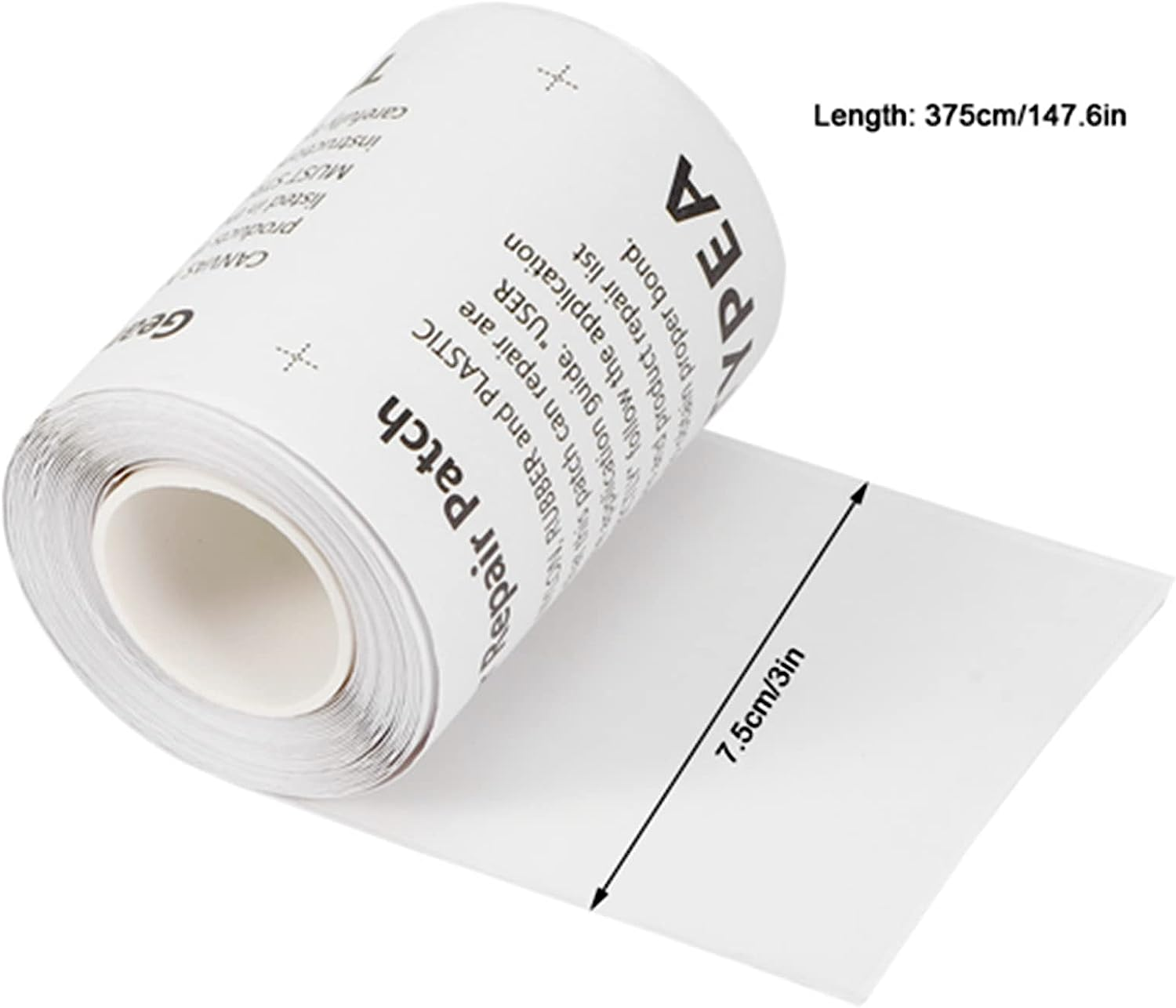 Pergar TPU Pool Patch Repair Kit, Waterproof Transparent Repair Tape for Air Mattress, Swimming Pool, Bounce House, Tent, Canvas, Canopy, Pool Floats, Tubes Air Bed, Inflatable Toys image number 2