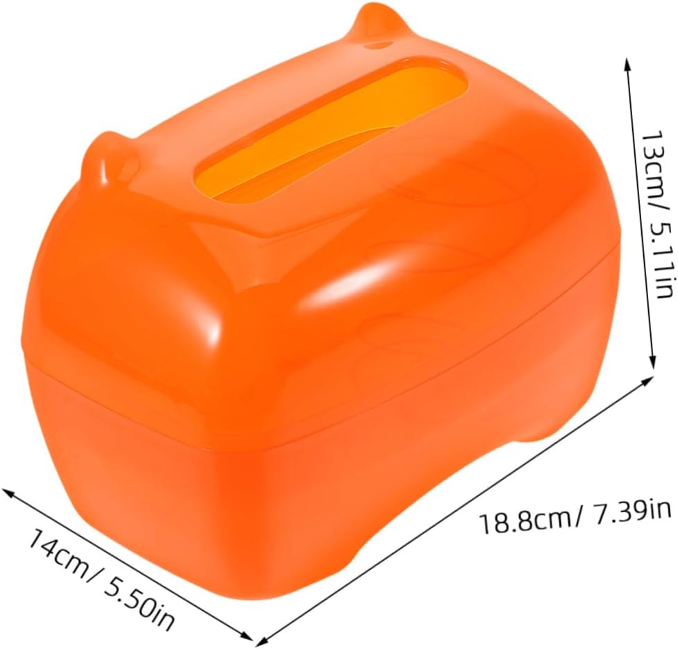 Generic Tissue Box Fun Home Decor Home Decor Accessories Living Room Decor Facial Tissues Boxes Tissue Organiser Napkin Organizer Acrylic Tissue Holder Napkin Holder Tissues Cube Pet Blue image number 6