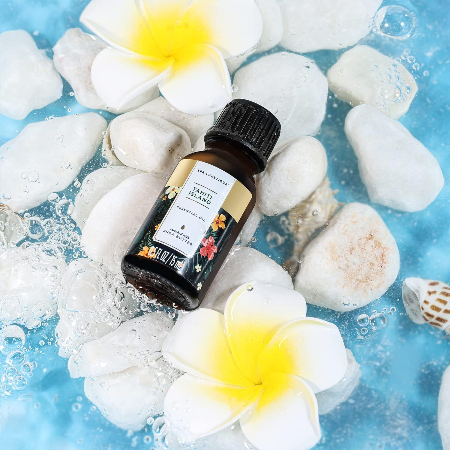 Gift Sets for Women-Spa Luxetique Spa Gift Set,8Pcs Tahiti Island Bath Sets with Essential Oil,Body Lotion,Bath Bombs,Pamper Gifts for Women,Gifts for Mum,Birthday Gifts for Her, Christmas Gifts image number 6