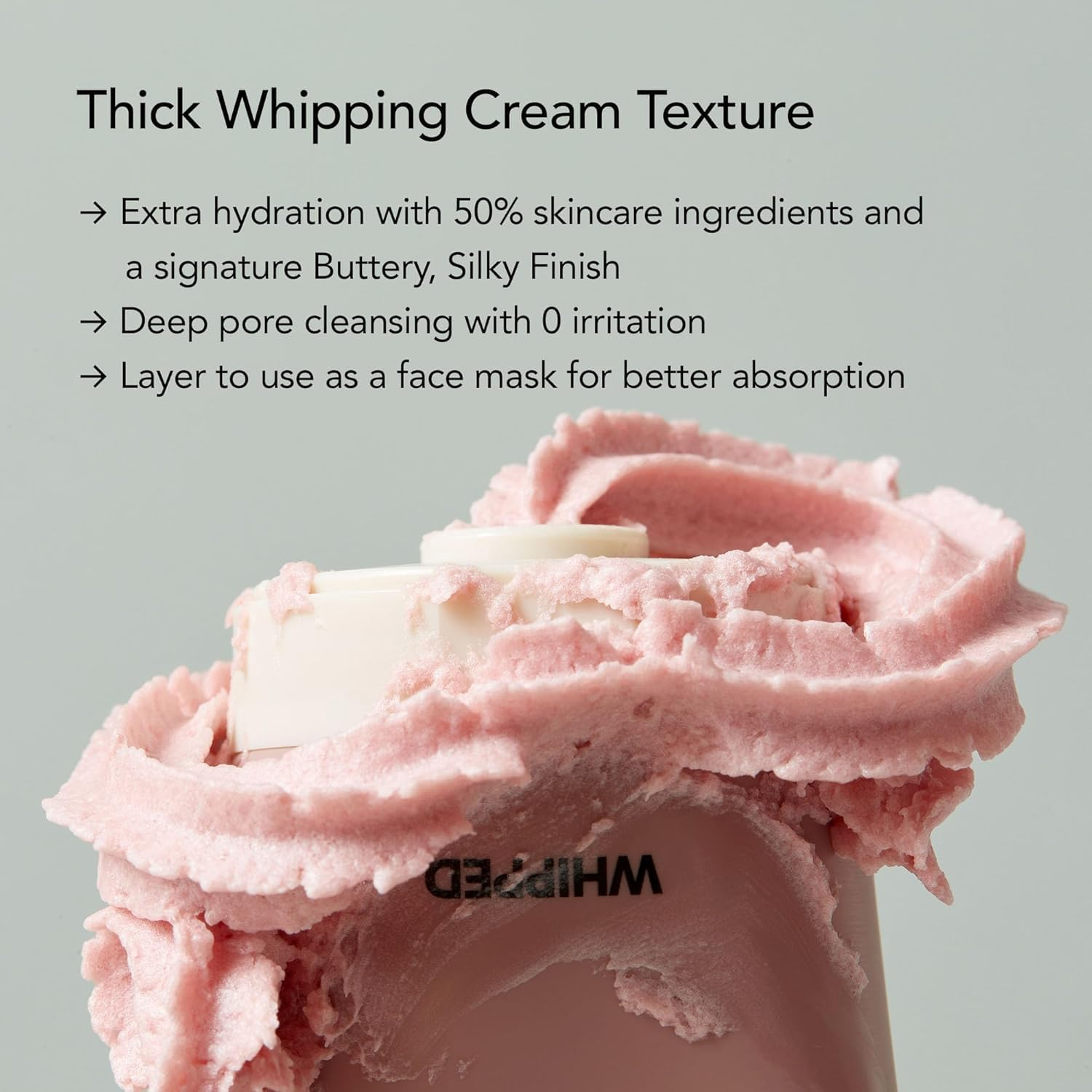 WHIPPED Vegan Cleanser Pack, Jumbo 130G (Mugtree) image number 2
