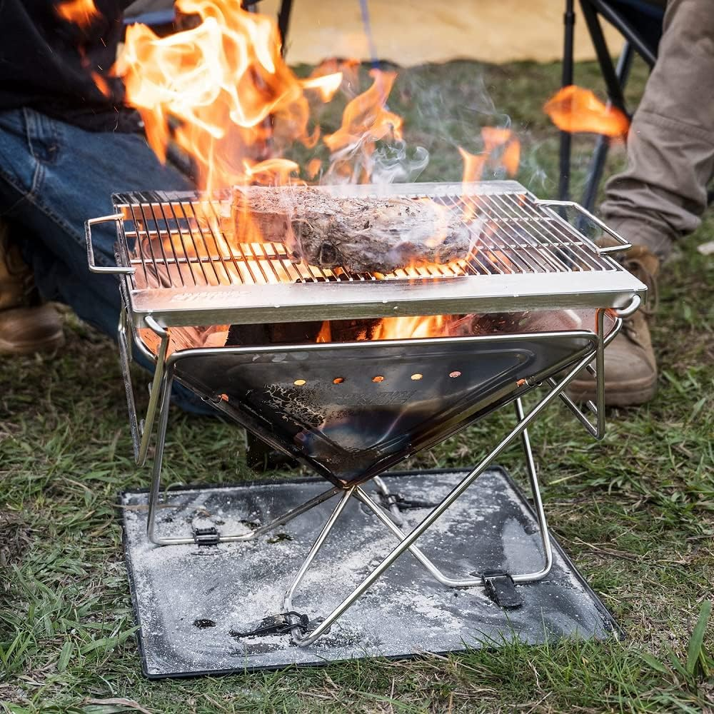 KINGS Premium Stainless Steel Firepit Grill for KINGS Stainless Steel Firepit