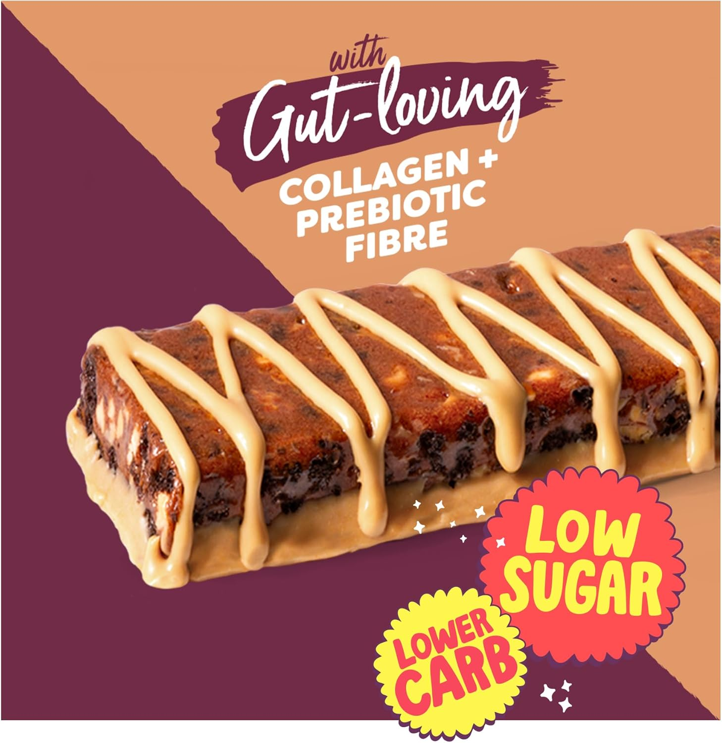 Noshu Protein+ Caramel Sticky Date Bars - 5 Pack (180G) image number 2