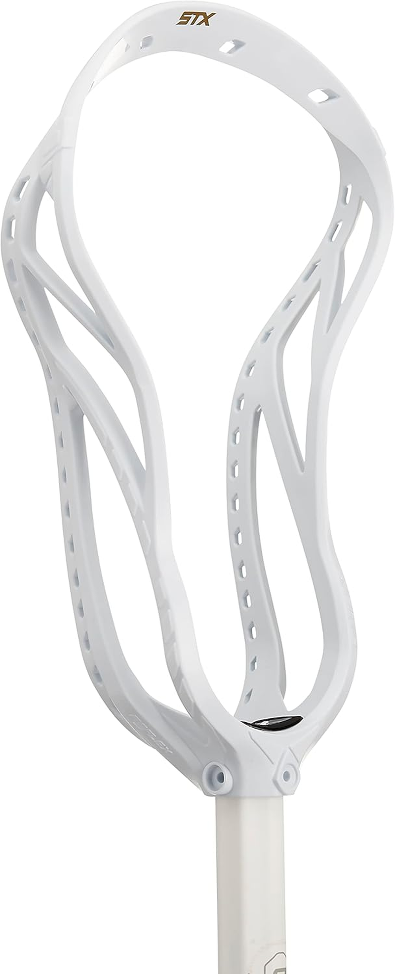 STX Duel 3 Unstrung Lacrosse Head for Face-Offs image number 1