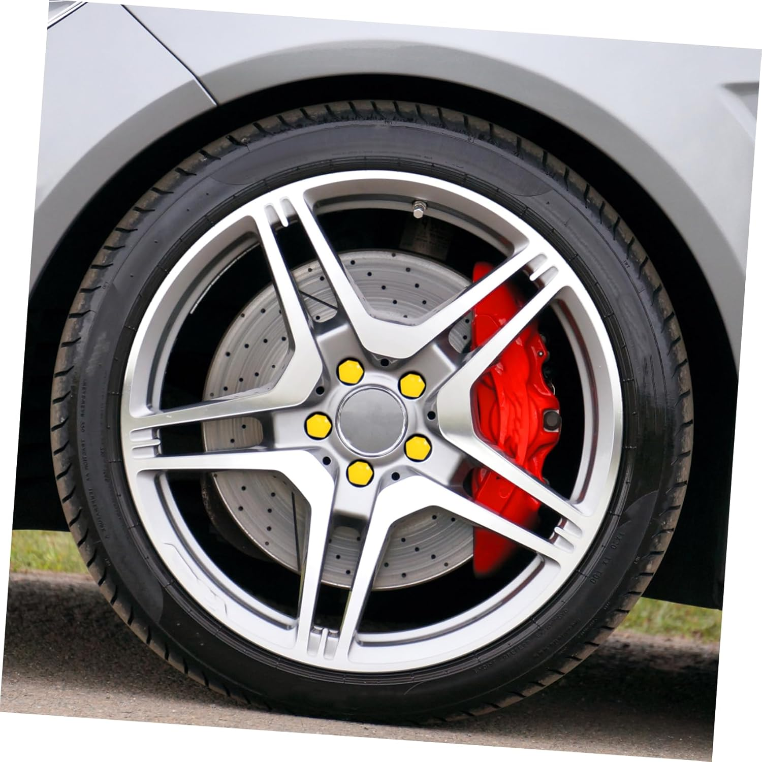 PAMINGONO 40Pcs Automotive Wheel Hub Caps Stylish Vehicle Wheel Center Covers with Clip Durable Rim Caps for Car Modification Attractive Design for Enhanced Appearance image number 6